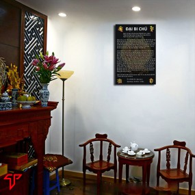Tranh phật giáo chú đại bi